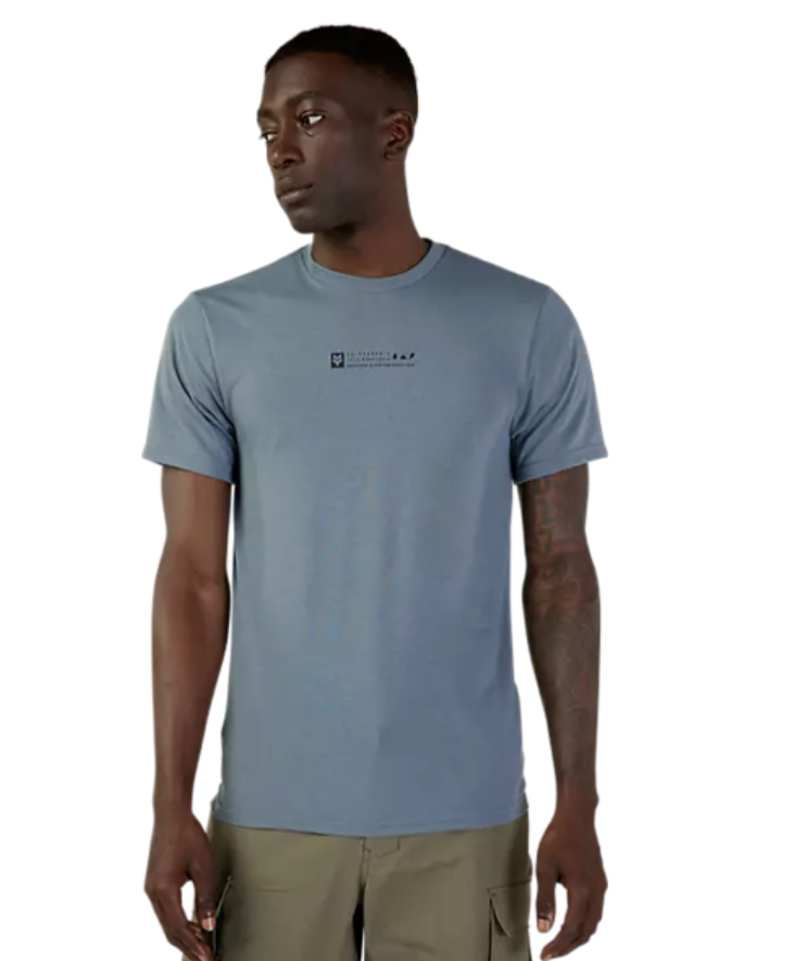 Camiseta Fox Base Over Tech - Citadel Blue