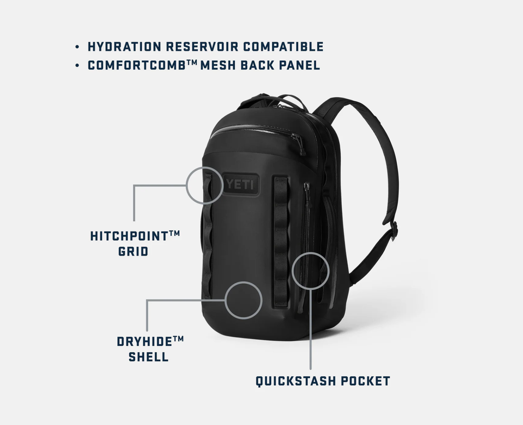 Mochila Yeti Cayo 25 L - Black