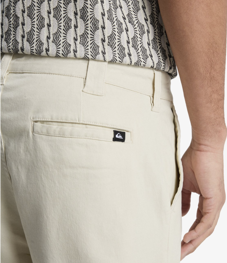 Pantalones Cortos Quiksilver Union Straight - Blanco (Weg0)