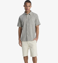 Pantalones Cortos Quiksilver Union Straight - Blanco (Weg0)