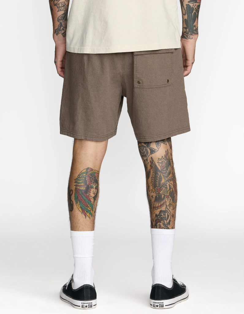 Pantalón Corto RVCA Sands Elastic 17" - Mushroom