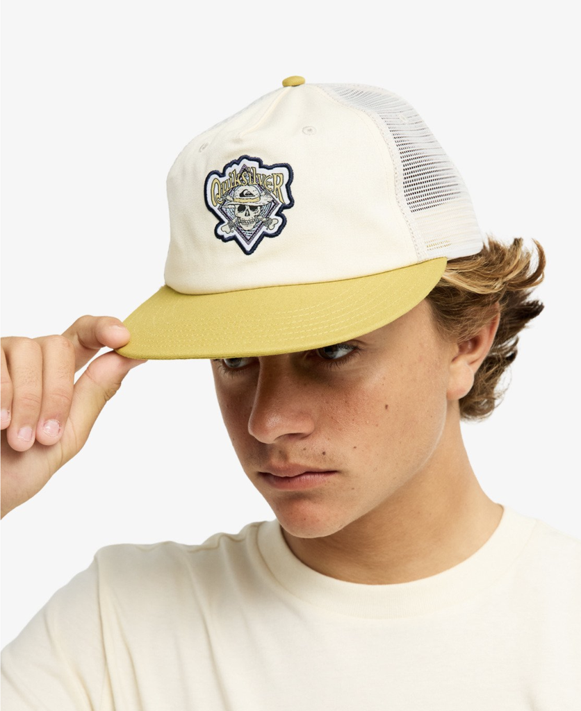 Gorra Quiksilver One Piece - Bone White