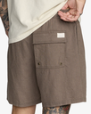 Pantalón Corto Rvca Sands Elastic 17" - Mushroom