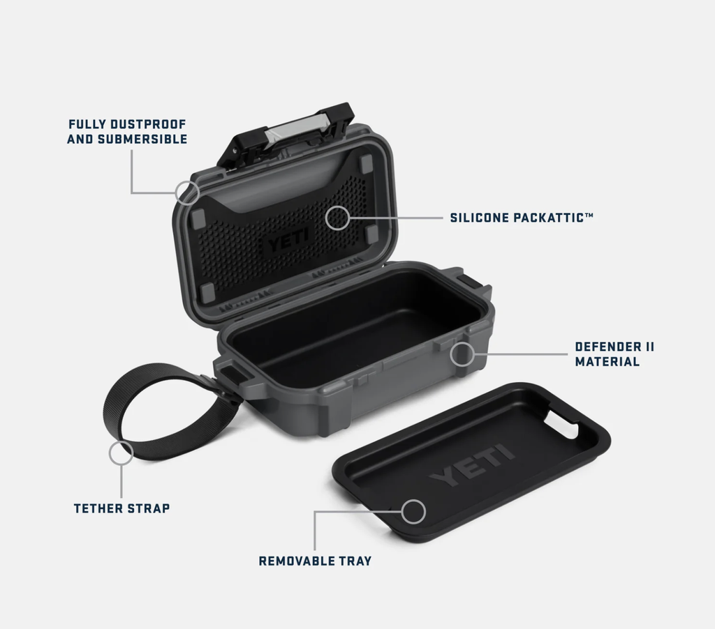 Caja de Almacenamiento Yeti LoadOut® GoBox - Charcoal