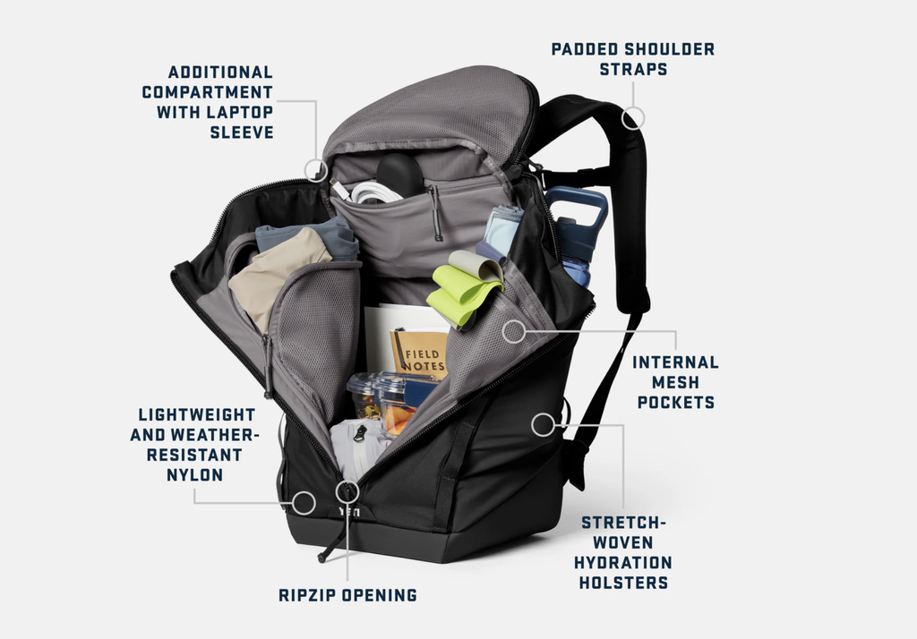 Mochila Yeti Palo 26 L - Black