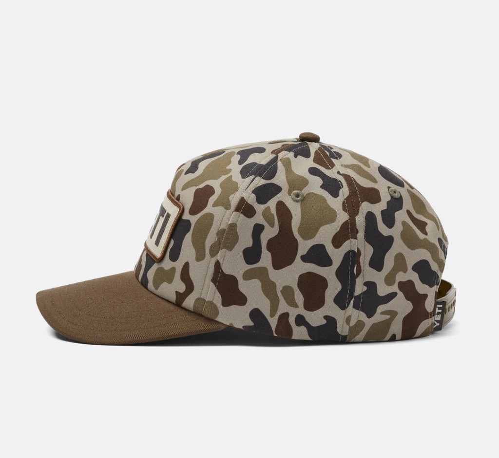 Gorra Yeti Logo Camo WFB - Brown Camo