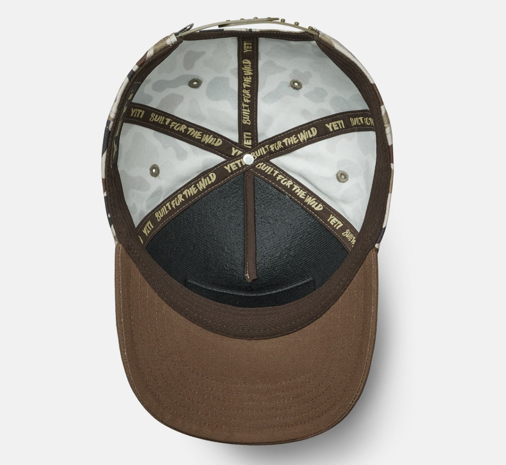 Gorra Yeti Logo Camo WFB - Brown Camo