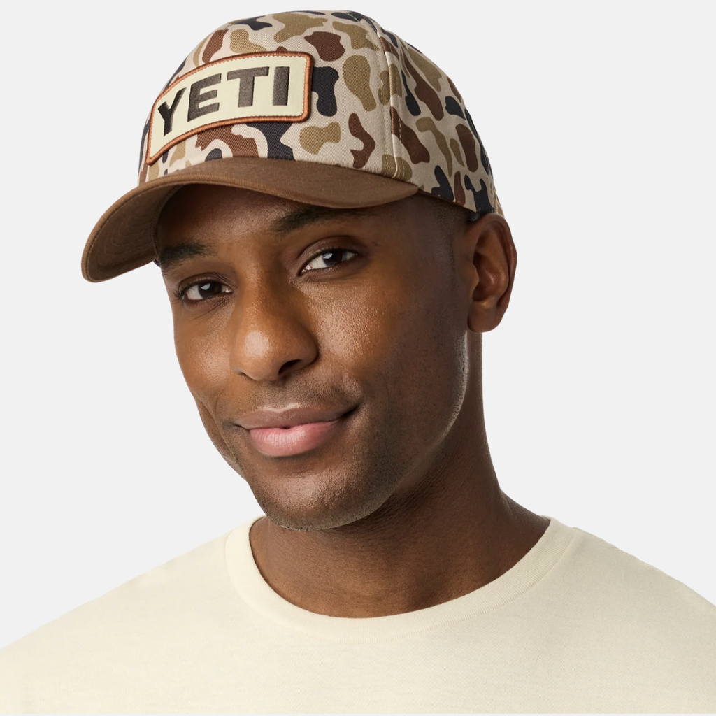 Gorra Yeti Logo Camo WFB - Brown Camo