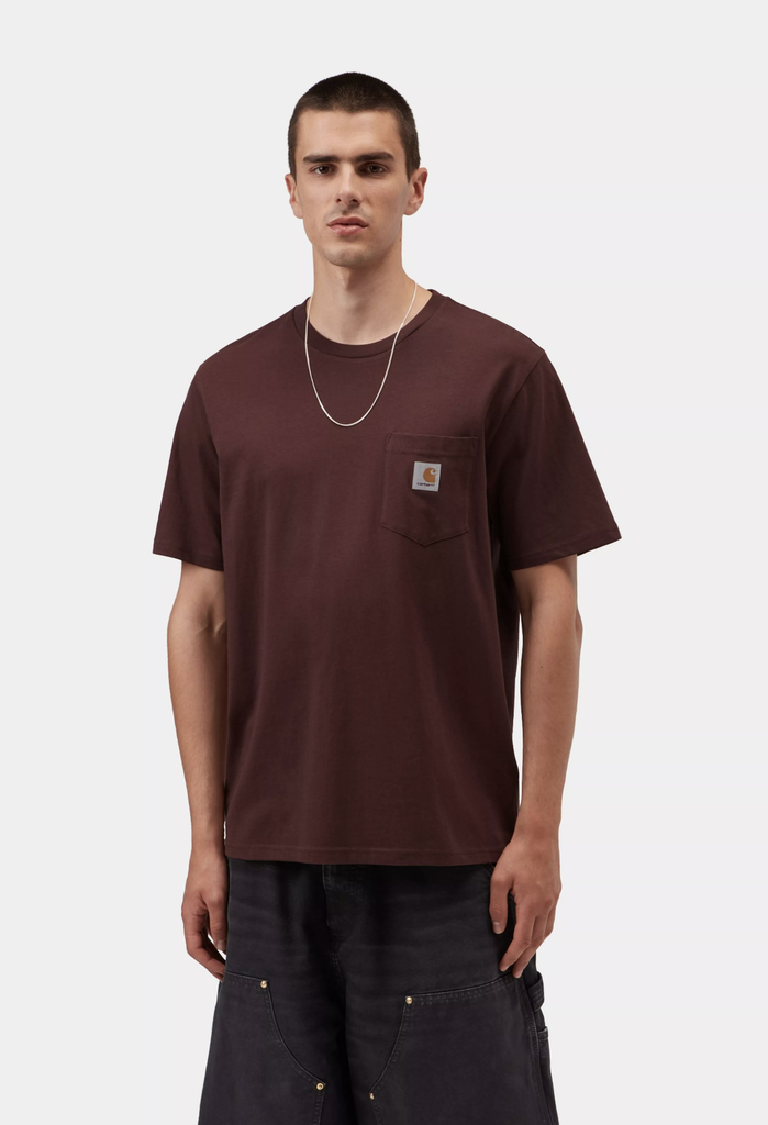 Camiseta Carhartt WIP Pocket - Amarone
