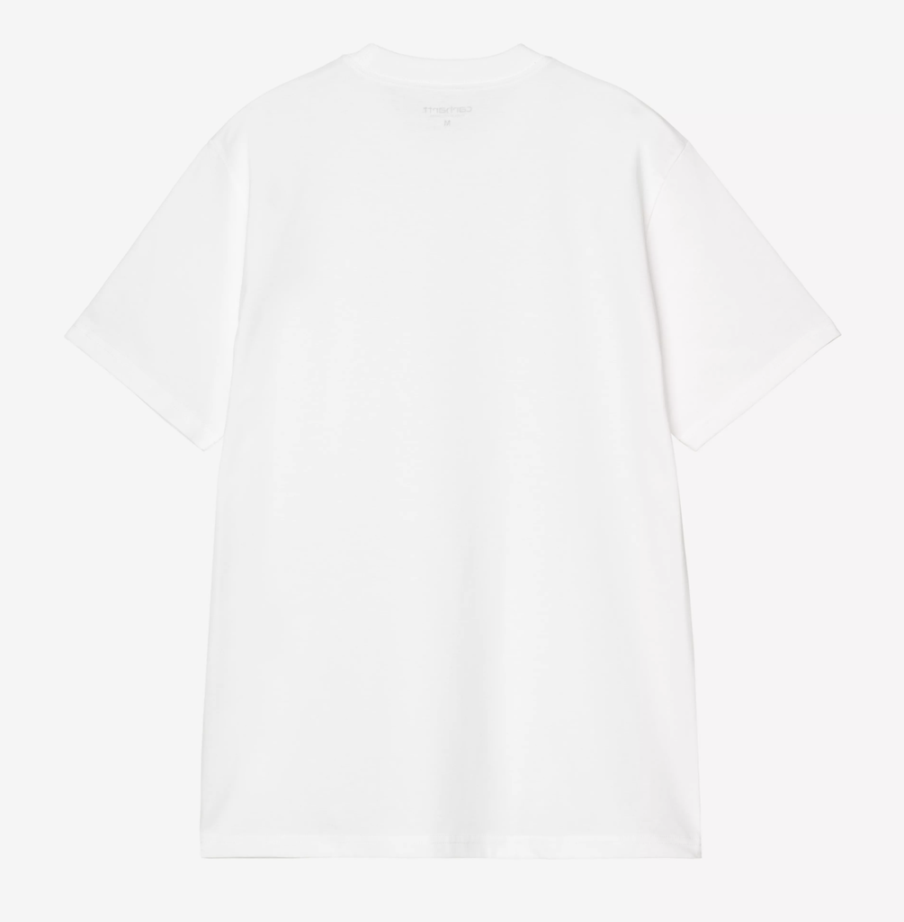Camiseta Carhartt WIP Small Heart - White/Red
