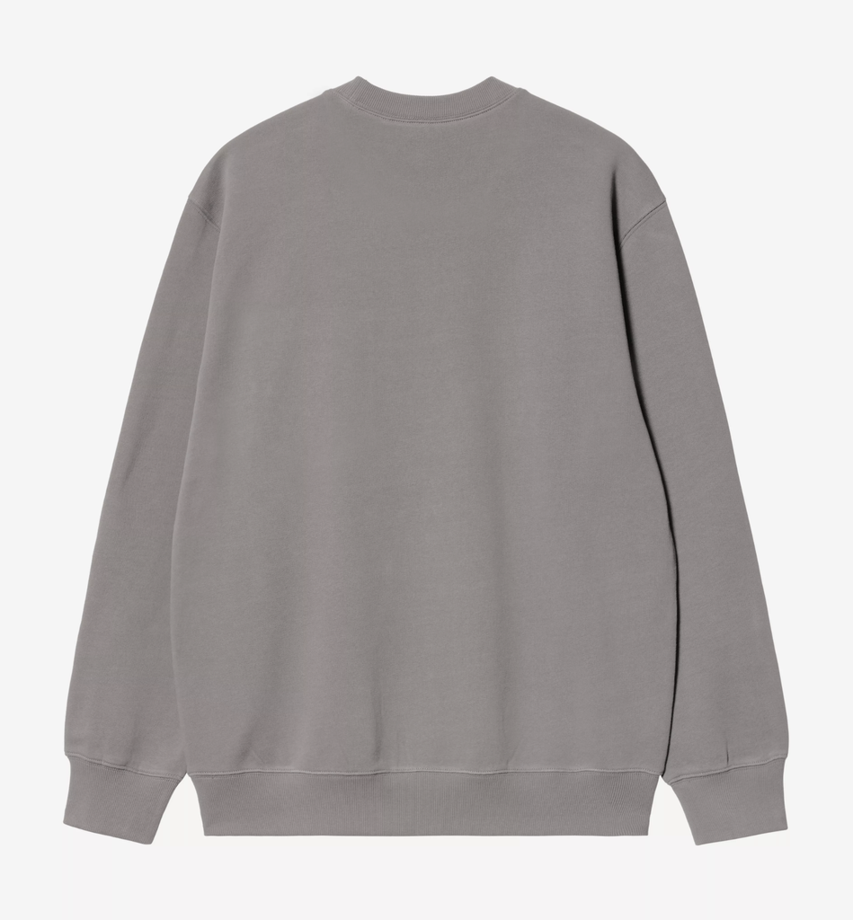 Sudadera Carhartt WIP Sweat - Shady Grey/Dark Navy