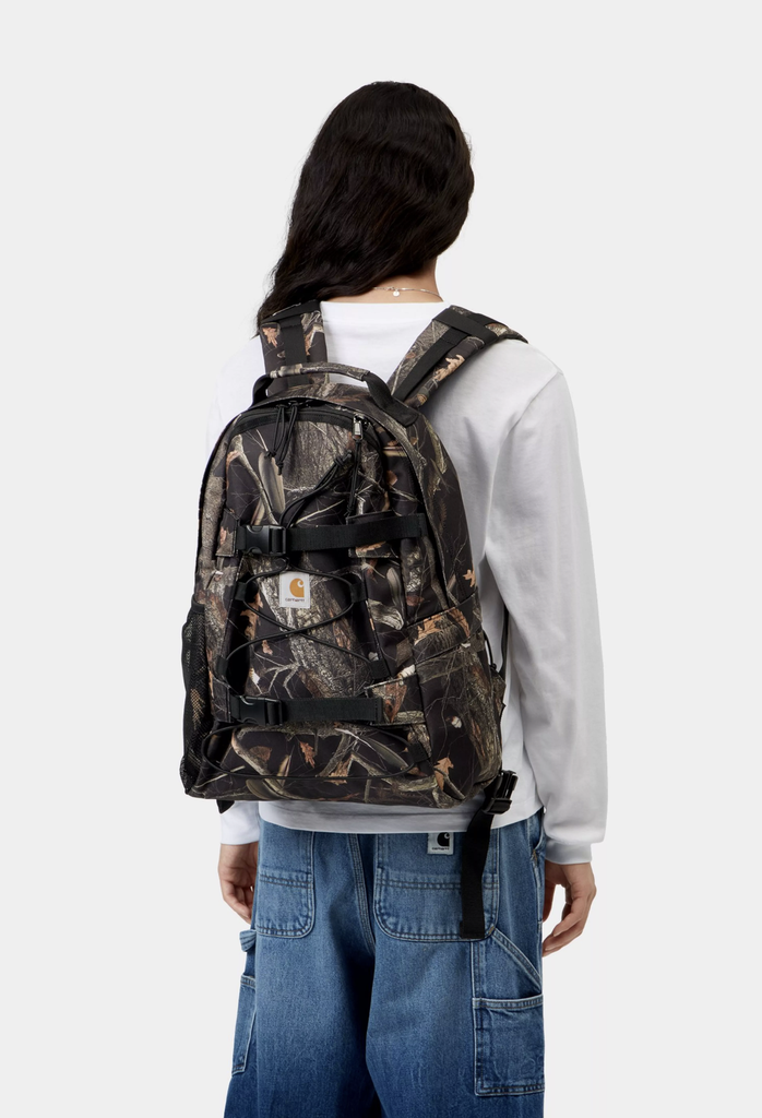 Mochila Carhartt WIP Kickflip - Camo Feather Tree/Black