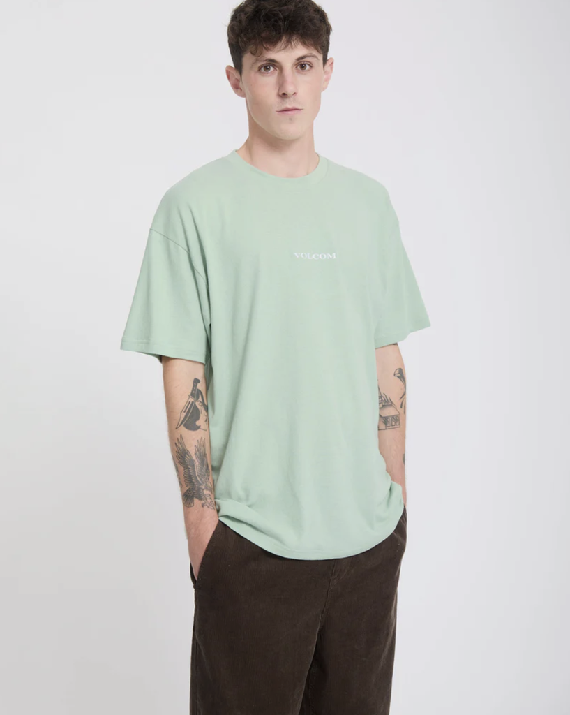 Camiseta Volcom Stone - Ice Green