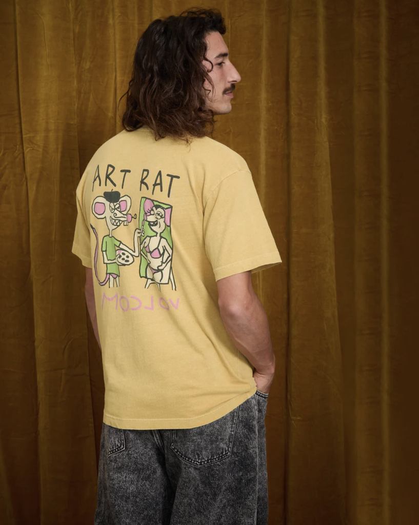 Camiseta Volcom FA Ozzy II - Mustard