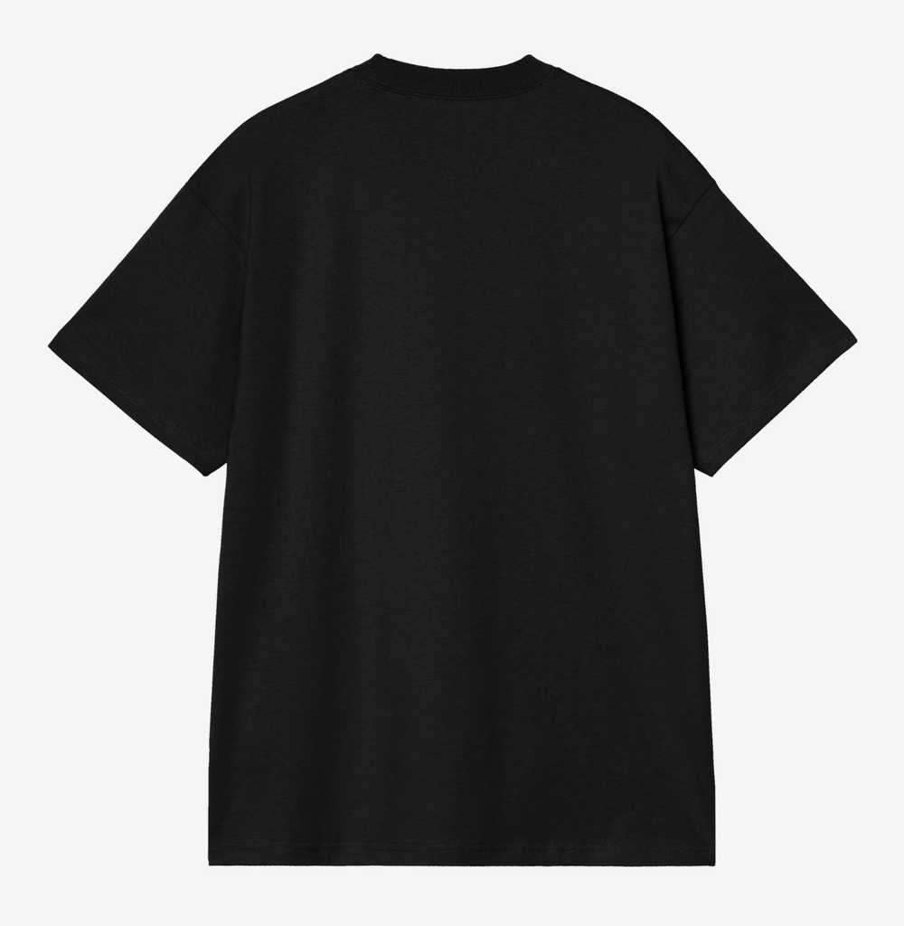 Camiseta Carhartt WIP Small Heart - Black/Black