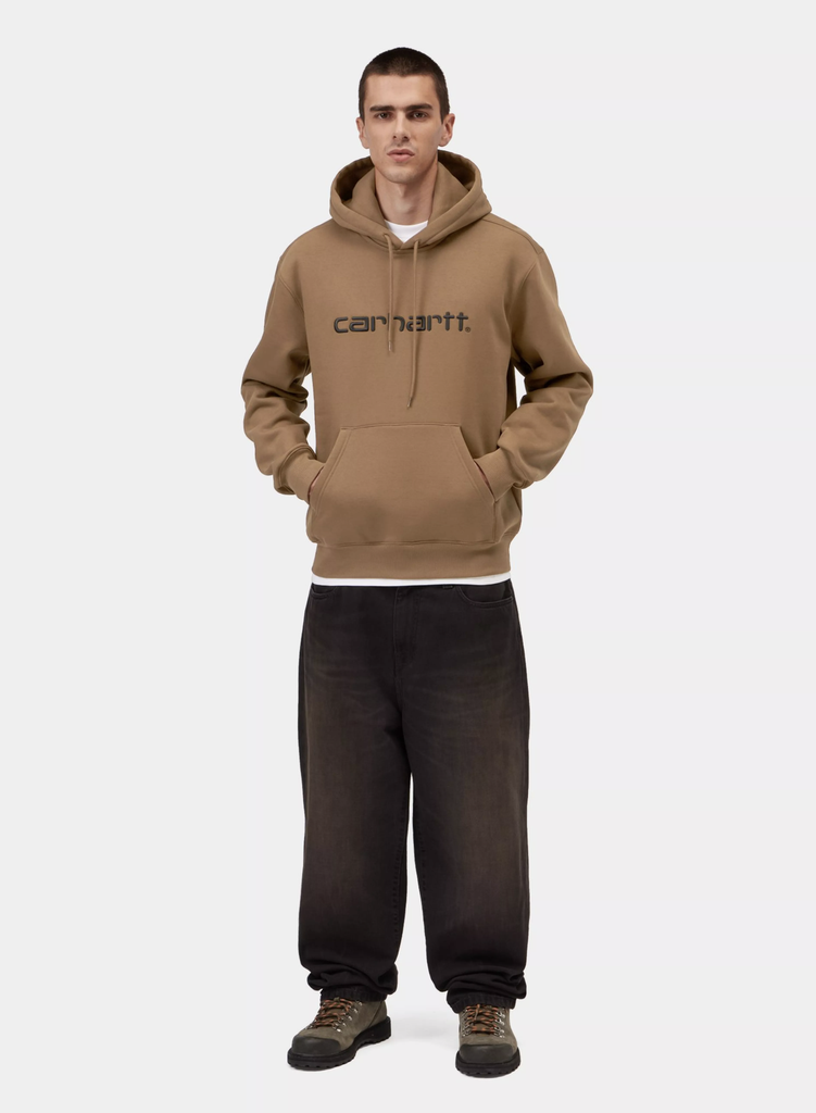 Sudadera con Capucha Carhartt WIP Sweat - WIP H Brown/Black