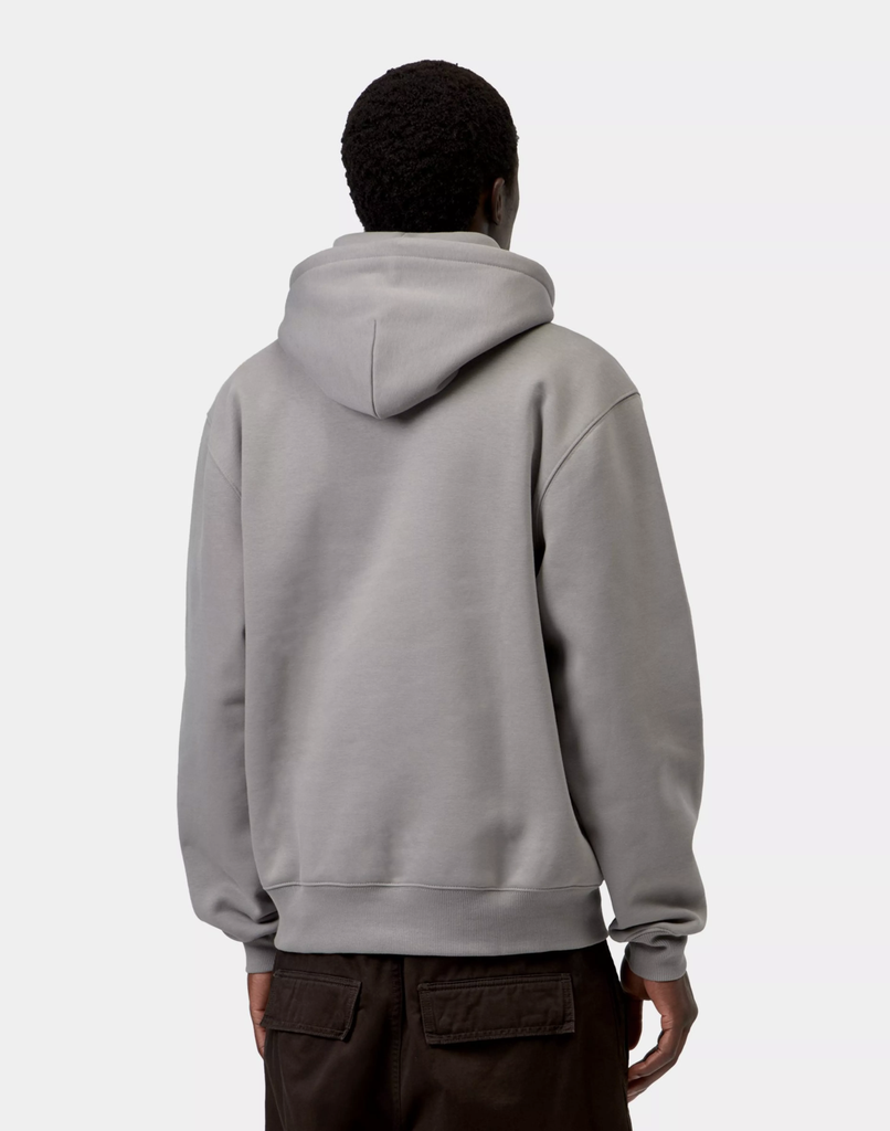 Sudadera con Capucha Carhartt WIP Sweat - Shady Grey/Dark Navy
