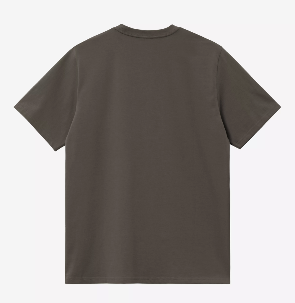 Camiseta Carhartt WIP Chase - Shungite/Gold