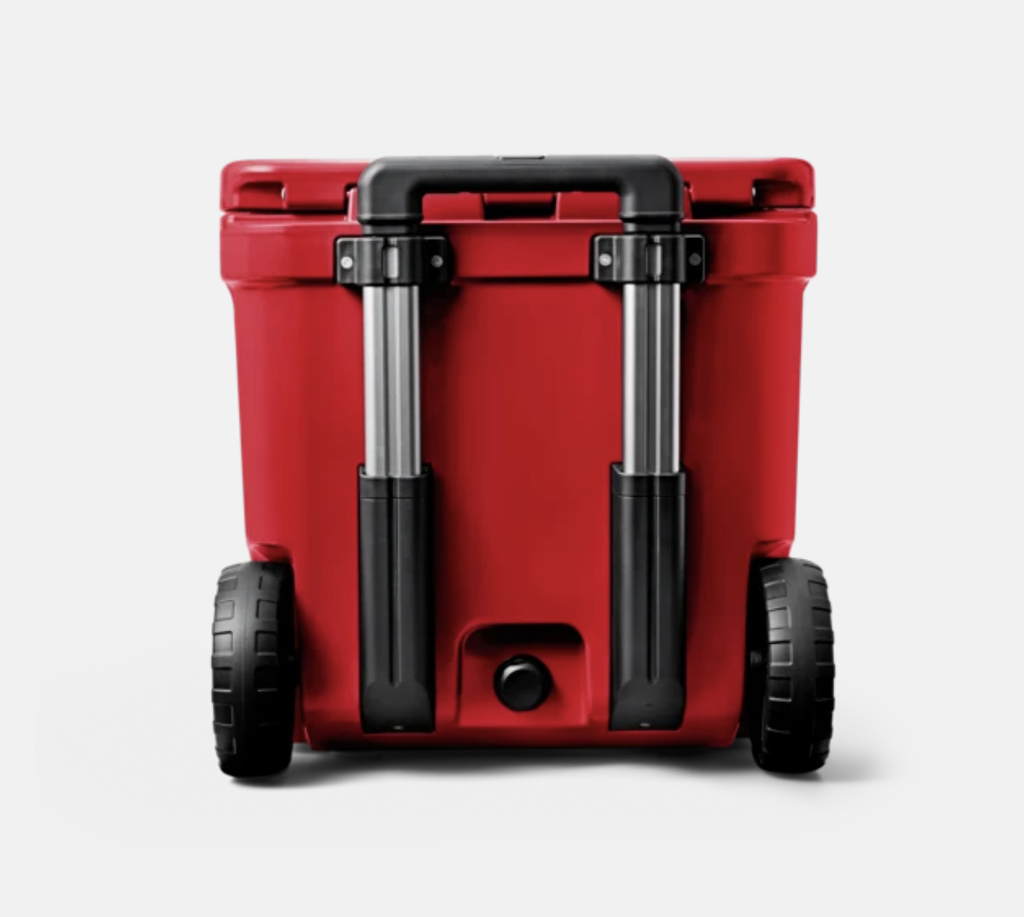 Nevera Portátil con Ruedas Yeti Roadie 48 - Rescue Red
