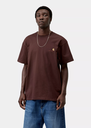 Camiseta Carhartt WIP American Script - Amarone