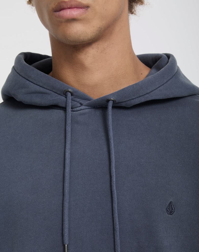 Sudadera Con Capucha Volcom Single Stone - Storm Blue