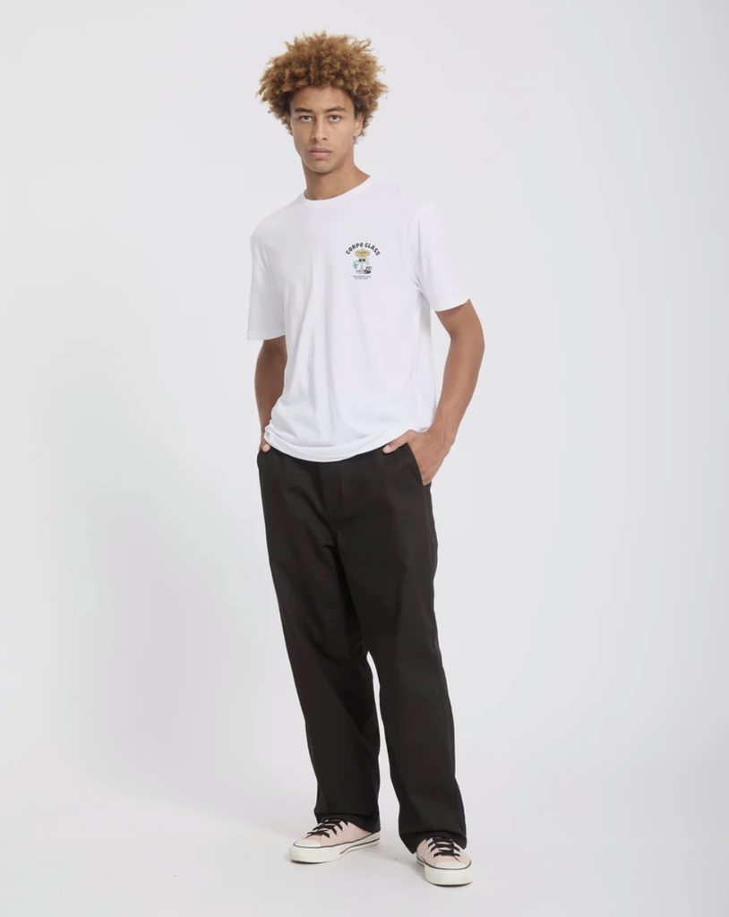 Camiseta Volcom Corpo Class - White