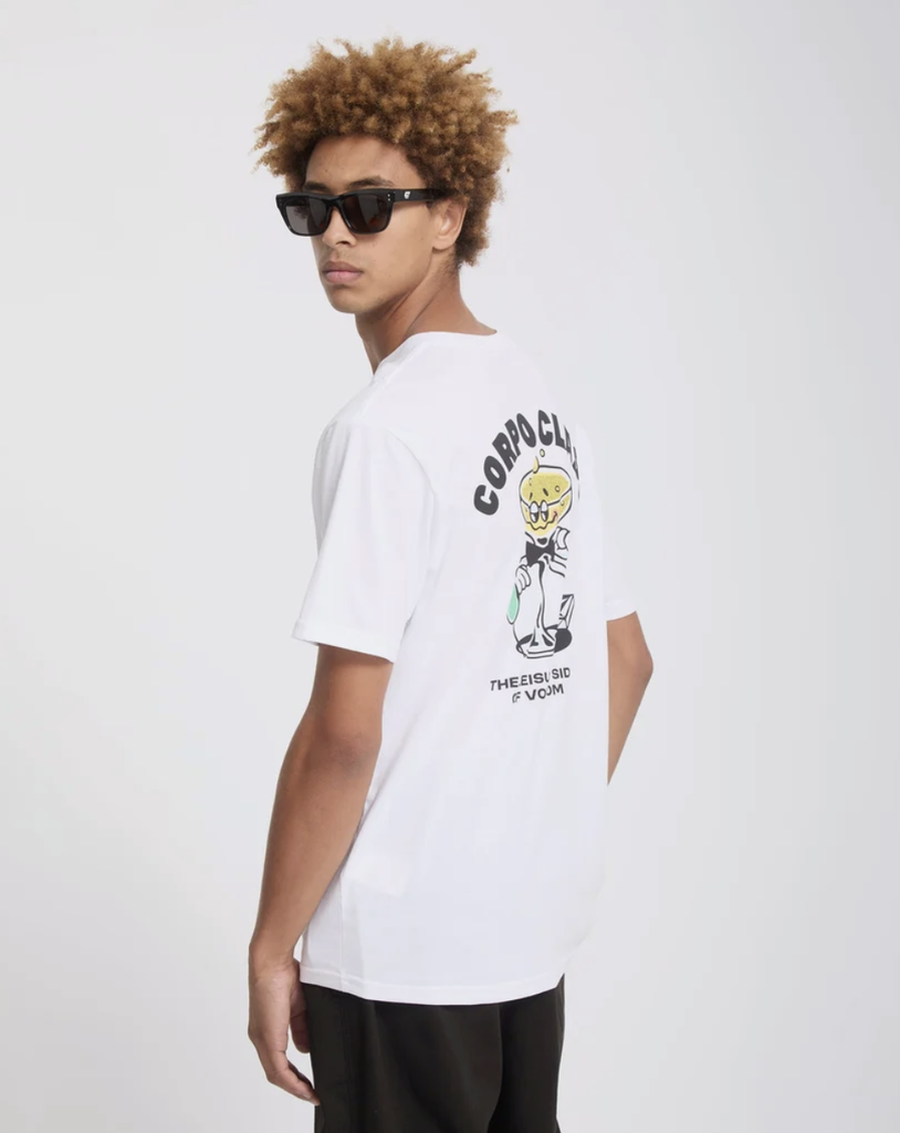 Camiseta Volcom Corpo Class - White
