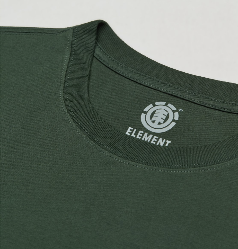 Camiseta Element Icon Label Pocket - Deep Forest