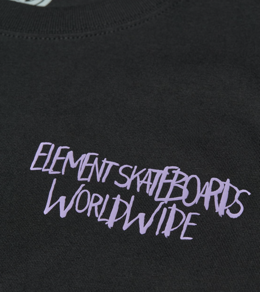 Camiseta Element Couching - Flint Black