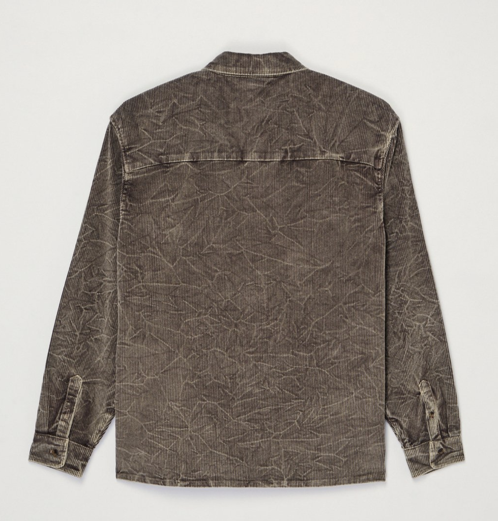 Camisa Element Relax Washed - Stone Gray