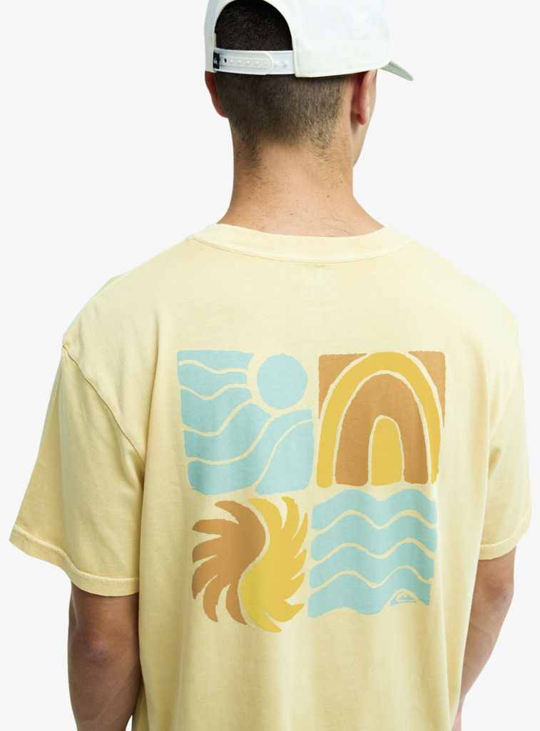 Camiseta Quiksilver Vibes - Straw (yfm0)