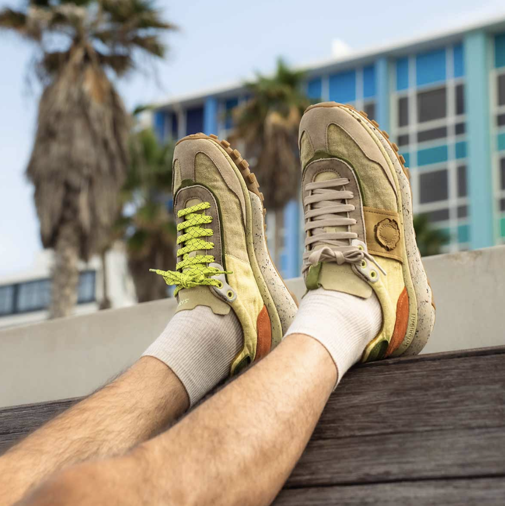 Zapatillas Satorisan Dharma Linen - Psychadelic Khaki