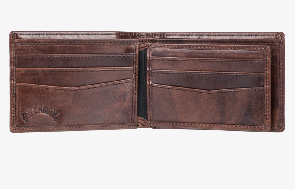 Cartera Billabong Arch Leather - Chocolate