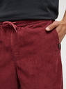 Pantalón Quiksilver Taxer Regular Cord - Oxblood Red (rre0)