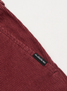Pantalón Quiksilver Taxer Regular Cord - Oxblood Red (rre0)