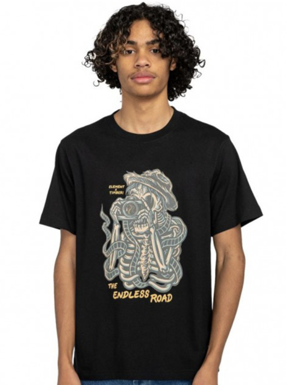 Camiseta Element Timber Captured -  Flint Black