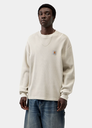 Camiseta de Manga Larga Carhartt WIP Vista Waffle - Fleur De Sel (Garment dyed)