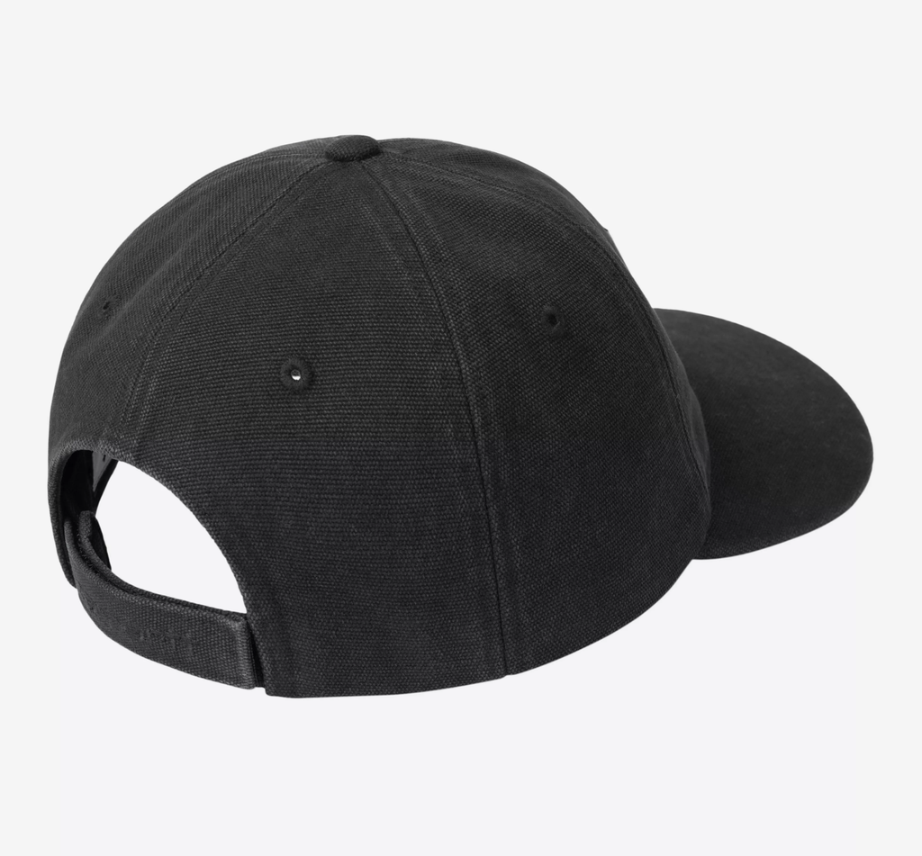 Gorra Carhartt WIP Canvas - Black (Stone washed)