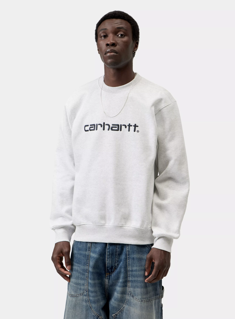 Sudadera Carhartt WIP Sweat - Ash Heather/Graphite