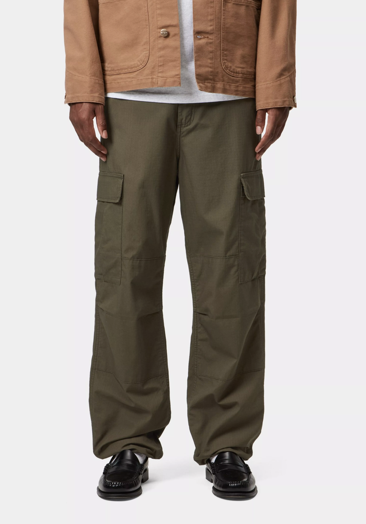 Pantalón Carhartt WIP Regular Cargo - Cypress (Rinsed)