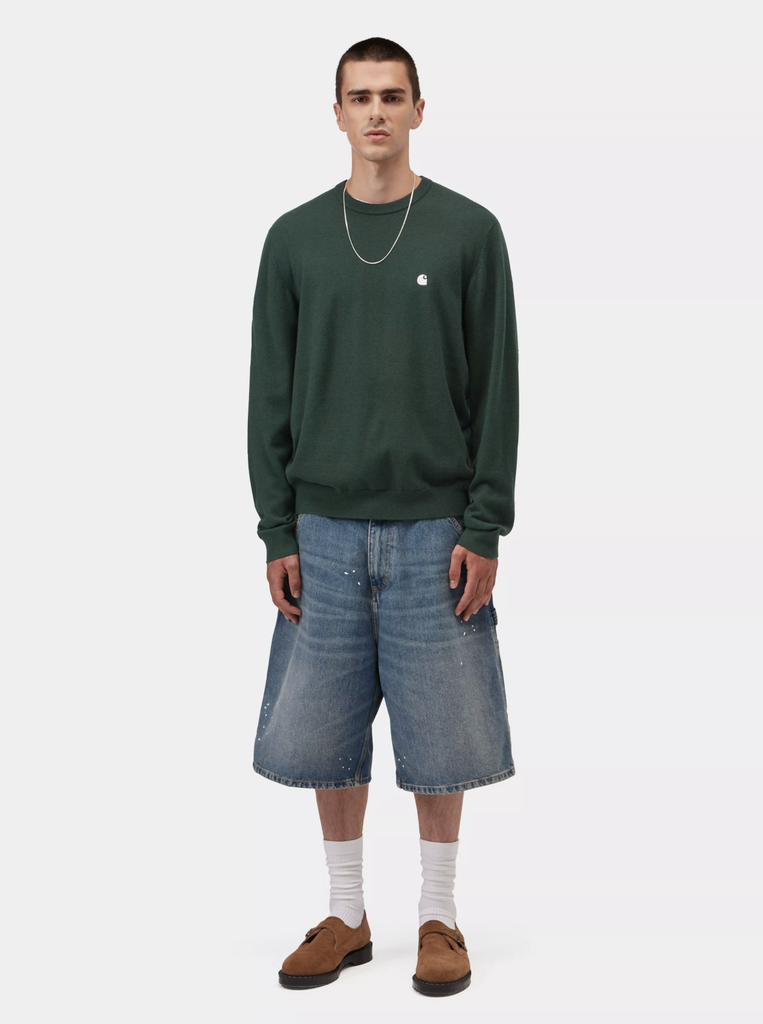 Jersey Carhartt WIP Madison - Dark Scarab/Wax