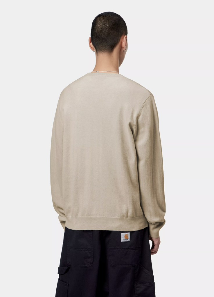 Jersey Carhartt WIP Madison - Fleur de Sel/Wax