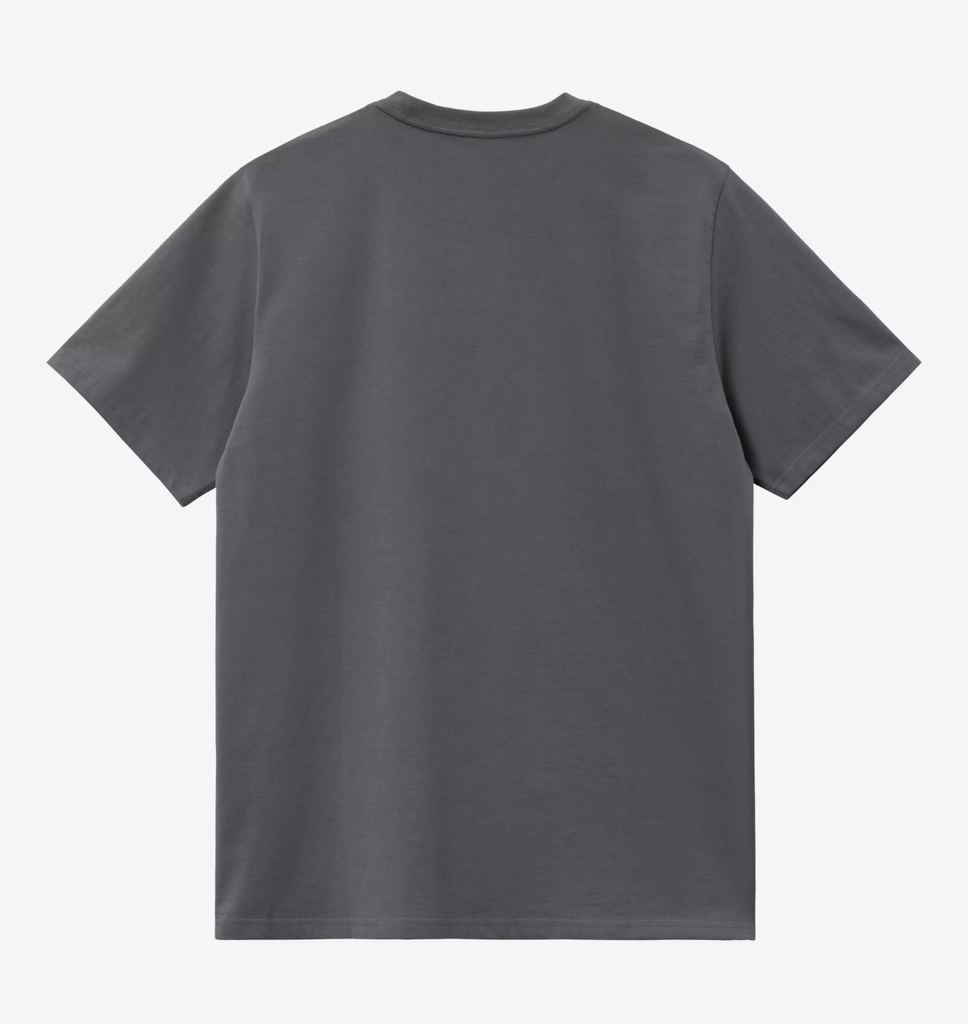 Camiseta Carhartt WIP American Script - Graphite