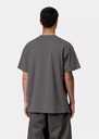 Camiseta Carhartt WIP American Script - Graphite