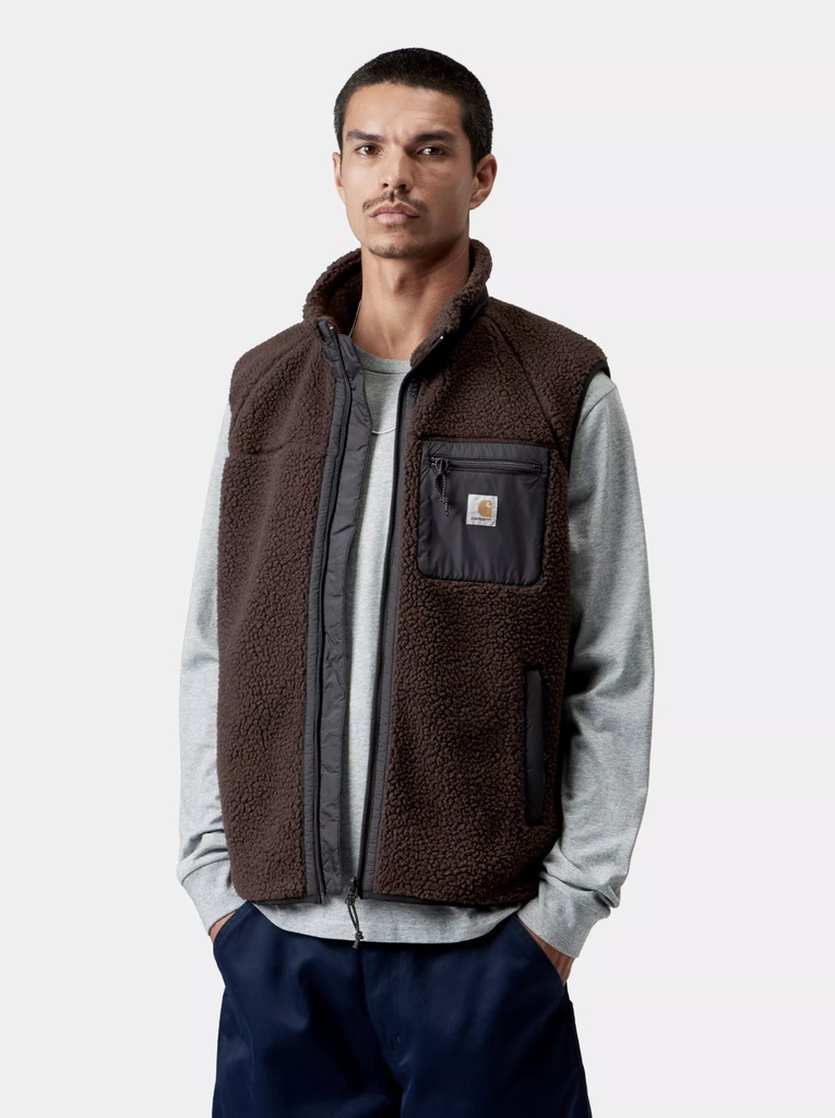 Chaleco Carhartt WIP Prentis Vest Liner - Palisander/Black