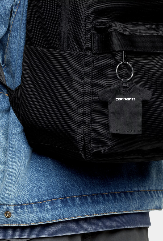 Llavero Carhartt WIP Mini Script T-Shirt - Black