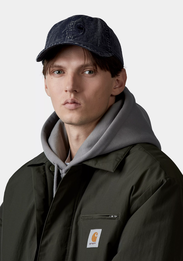 Gorra Carhartt WIP Lambert - Dark Navy (Moon wash)