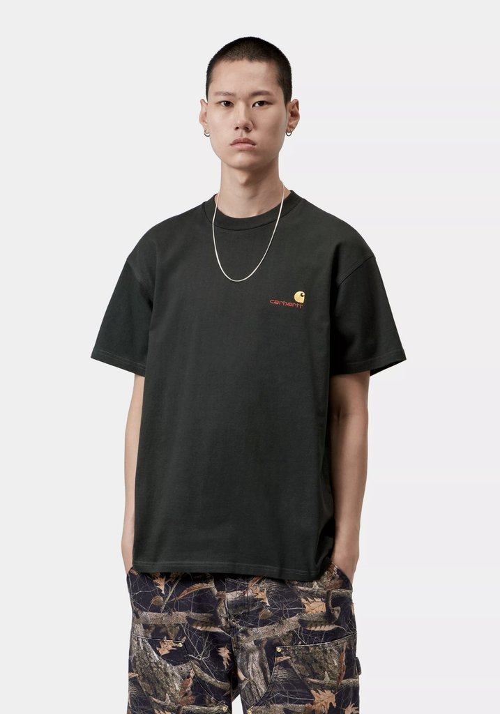 Camiseta Carhartt WIP American Script - Raven