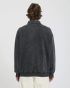 Sudadera con Media Cremallera Volcom Single Stone - Light Acid Black