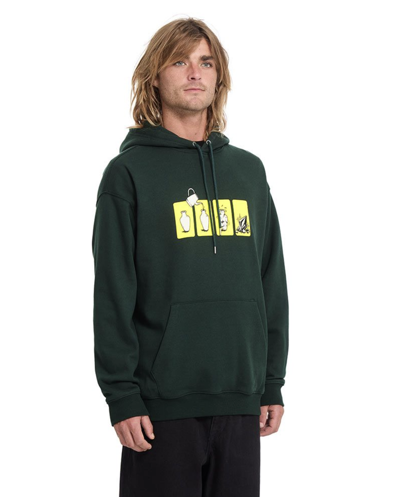 Sudadera con Capucha Volcom Before I Break - Scarab